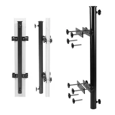 HAINAWANG Deck Umbrella Mount, Non-Slip Patio Umbrella Holder for Metal & Wood 