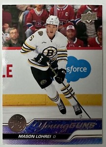 2023-24 Upper Deck UD Series 2 Mason Lohrei Young Guns #497 Rookie RC BOSTON