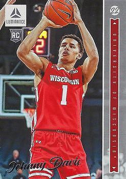 Johnny Davis 2022 Chronicles Draft Luminance - #14 - Wisconsin Badgers - Picture 1 of 2
