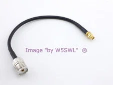 Wouxun BaoFeng China Walkie Talkie HT 8" RG-58 Antenna Cable - Sold by W5SWL ®