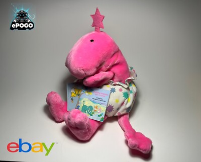 Vintage 1988 1990 Gund Zwibble Dibble Dinosaur 14