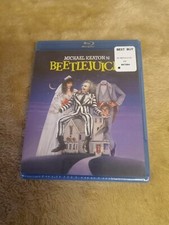 Beetlejuice, Movie Blu-Ray 1988 Michael Keaton Winona Ryder New Sealed