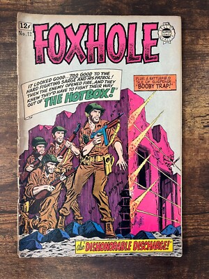FOXHOLE #12 FR Low Grade SUPER COMICS 1963 Jack Kirby at his best - Read Desc.