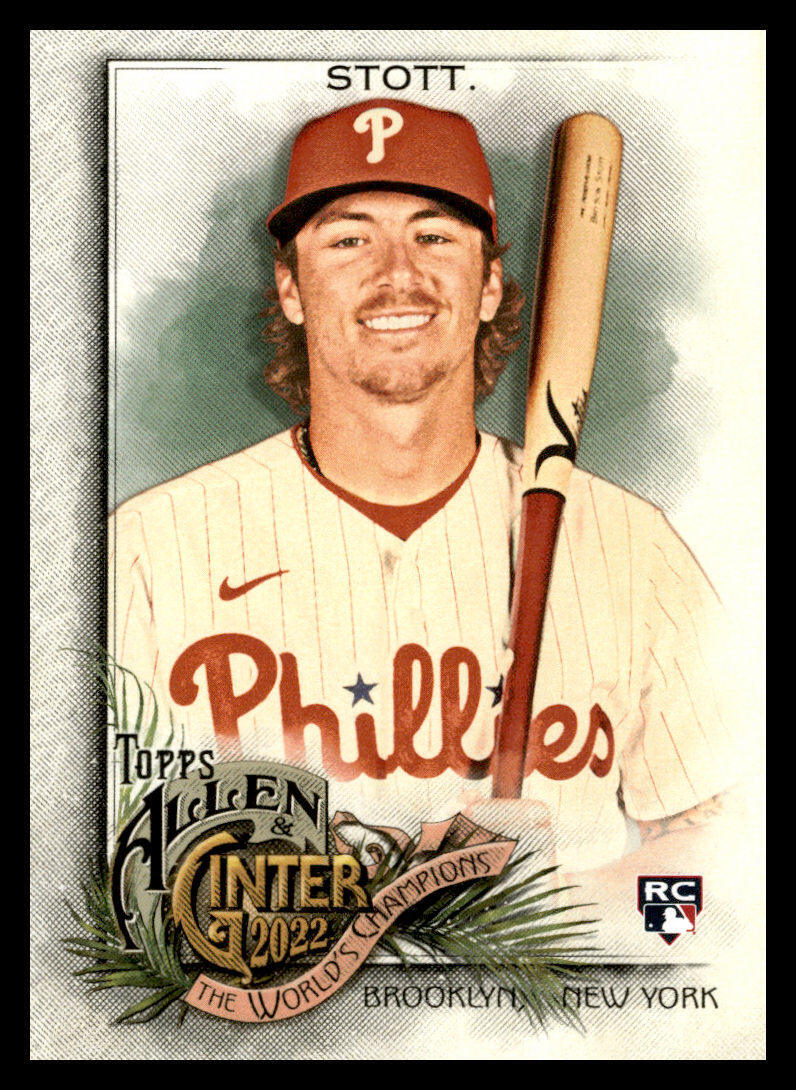 2022 Topps Allen & Ginter Bryson Stott #263 Philadelphia Phillies
