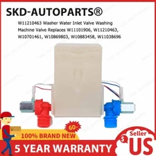 Water Inlet Valve W11101906 W10883458 AP6329219 W11210463 W10701461 W10869803