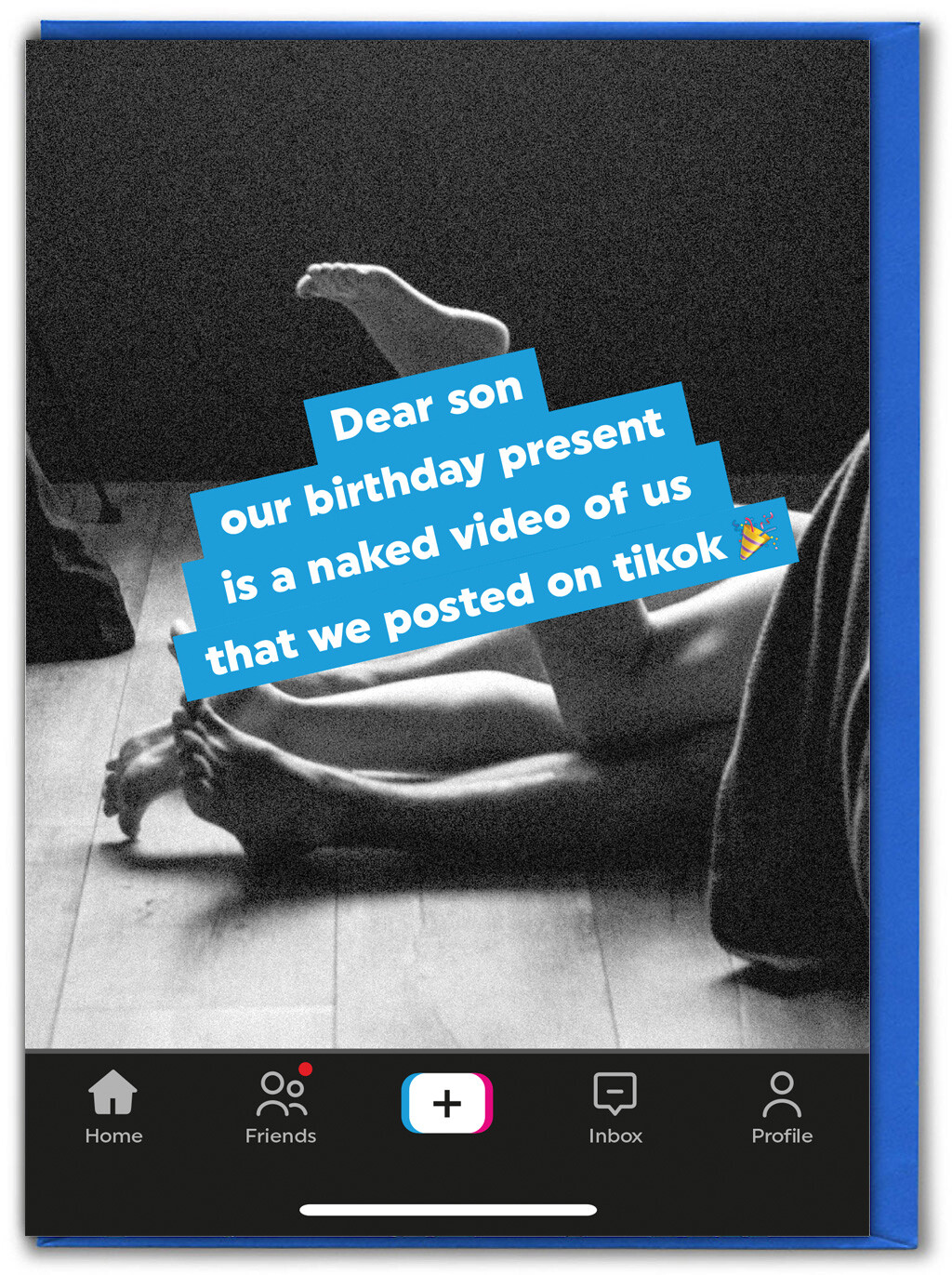 Funny Son Birthday Card Cheeky Rude Amusing Comedy Humour Hilarious Joke