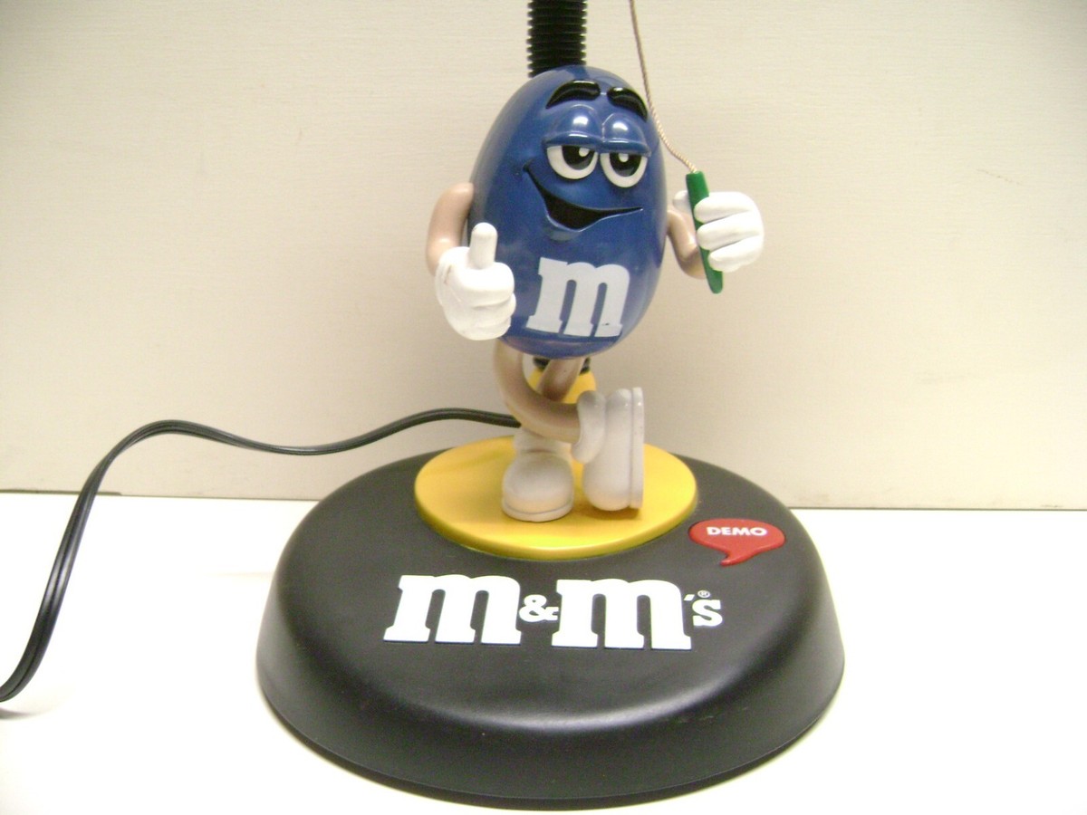 M&M Collectable TALKING Adjustable LIGHT/ Desk lamp, Works good | eBay