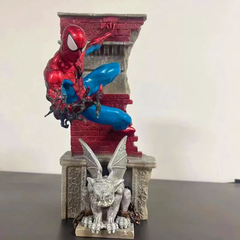 A STATUE OF PETER, MILES AND VENOM!?