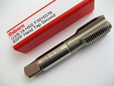 Image of 3/8 - 19 BSP HAND TAP SECOND TAPER HSS BSPF EUROPA TOOL OSBORN F3010376  P205