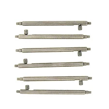 Quick Release Watch Spring Bars Band 18, 20, 22,24mm -1.5 Diameter - 6 Pieces