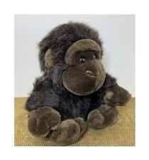 FAO SCHWARZ VERY ADORABLE BABY APE/GORILLA PLUSH/STUFFED ANIMAL 8"