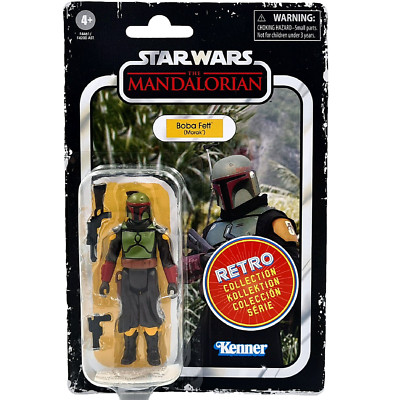 BOBA FETT MORAK FIGURE MANDALORIAN STAR WARS THE RETRO COLLECTION HASBRO NEU OVP
