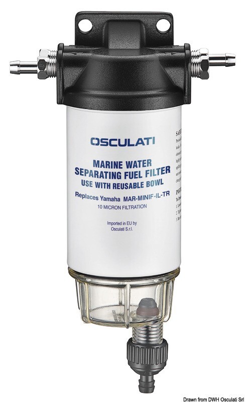 Filtro benzina con separatore 200-406 l/h (17.661.30)