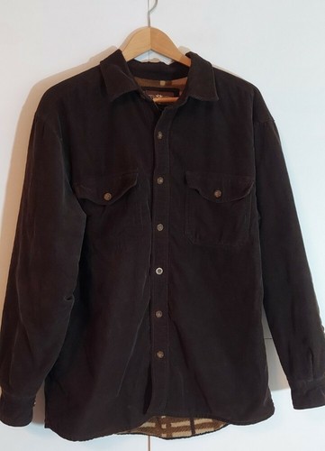 Levi \u0026 Strauss Brown Corduroy Plaid 