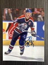 SHAYNE CORSON EDMONTON OILERS HOCKEY Signed Autograph 8x10 Photo With Proof B