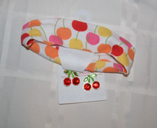 Gymboree CHERRY BABY Knit Headband  Hair Clips Accessory NWT