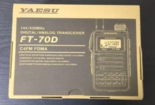FT-70D C4FM FM 144/430MHz Yaesu Radio Dual Band Digital Transceiver New Unopened