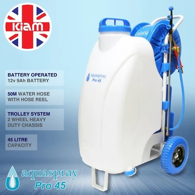 KIAM POWER PRODUCTS 45L Electric Sprayer Battery Rechargeable Garden Chemical weed Killer tank