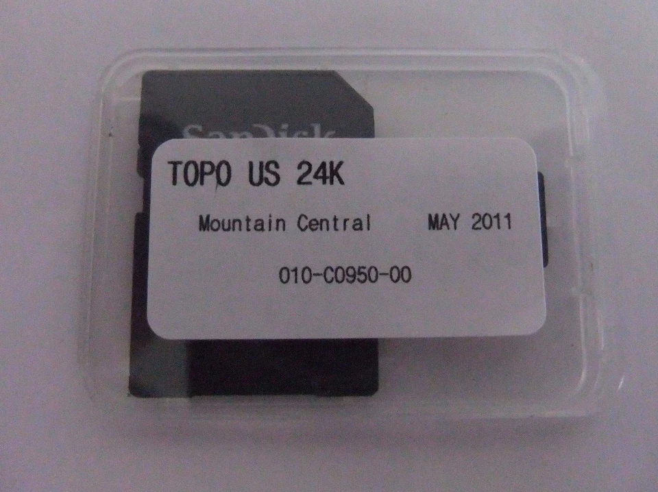 Garmin TOPO U.S. 24K Mountain Central **  Colorado and Utah   *** 010-C0950-00 - Image 2 of 2