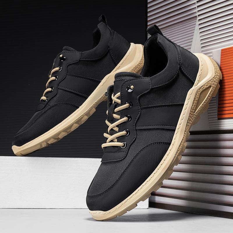 Men's Leisure Casual Sport Outdoor Lace Up Comfort Flat Breathable