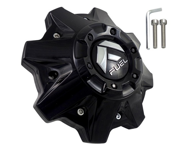 Fuel Wheels Gloss Black Wheel Center Cap 100253GB M447 M721 (1 CAP