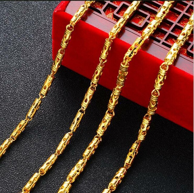 Thai Gold Pendant Jewelry Gold Plated Baht Gp Yellow Bridal Wedding