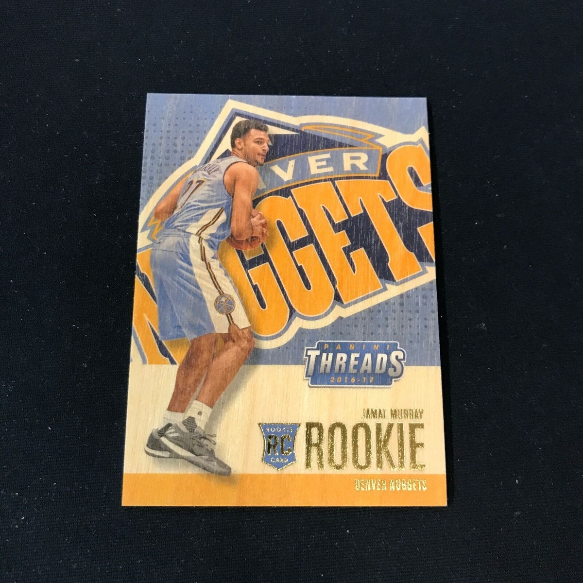 2016-17 Threads JAMAL MURRAY RC Hardwood Floor #235 Denver Nuggets