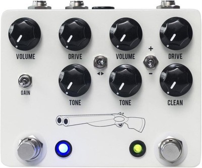 JHS Pedale Double Barrel V4 Overdrive Gitarren-Effektpedal