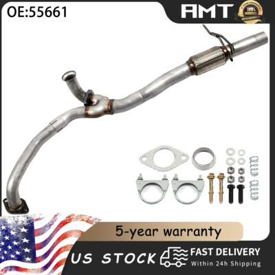 Exhaust Front Flex Y Pipe fit 2011-2019 Ford Explorer 2013-2019 Ford Flex 3.5L