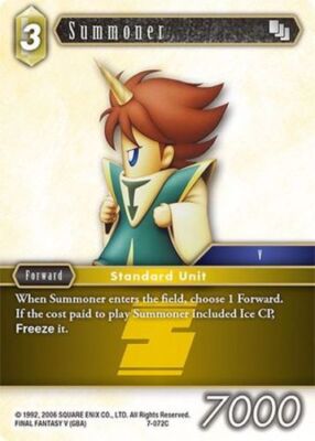 Near Mint FFTCG Summoner - 7-072C Opus VII Final Fantasy TCG | eBay