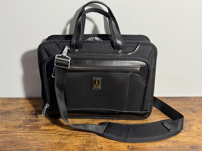 Travelpro Platinum Elite Black Expandable Business Laptop Briefcase Bag
