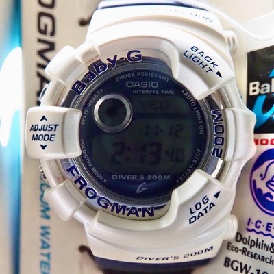 Casio Baby G Frogman BGW 100K 2JR Quartz Diver Wristwatch JDM