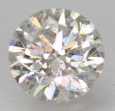 0.33 Carat G VS2 Round Brilliant Natural Enhanced MINED Diamond 4.41mm W VIDEO