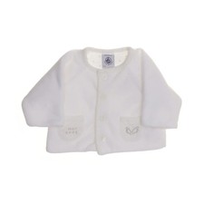 Petit Bateau, Strickjacke, Unisex (Kinder), Größe: 50, Weiß #Afy