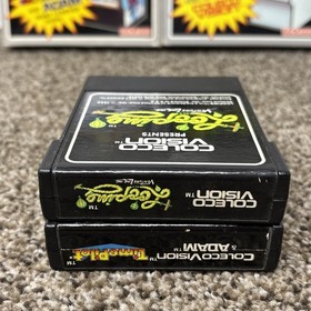 Colecovision Game Lot Time Pilot And Looping With Boxes Tested