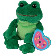 NWT Avon Full O'Beans Tad the Frog March Birthstone Plush Vtg 1999 Collectible