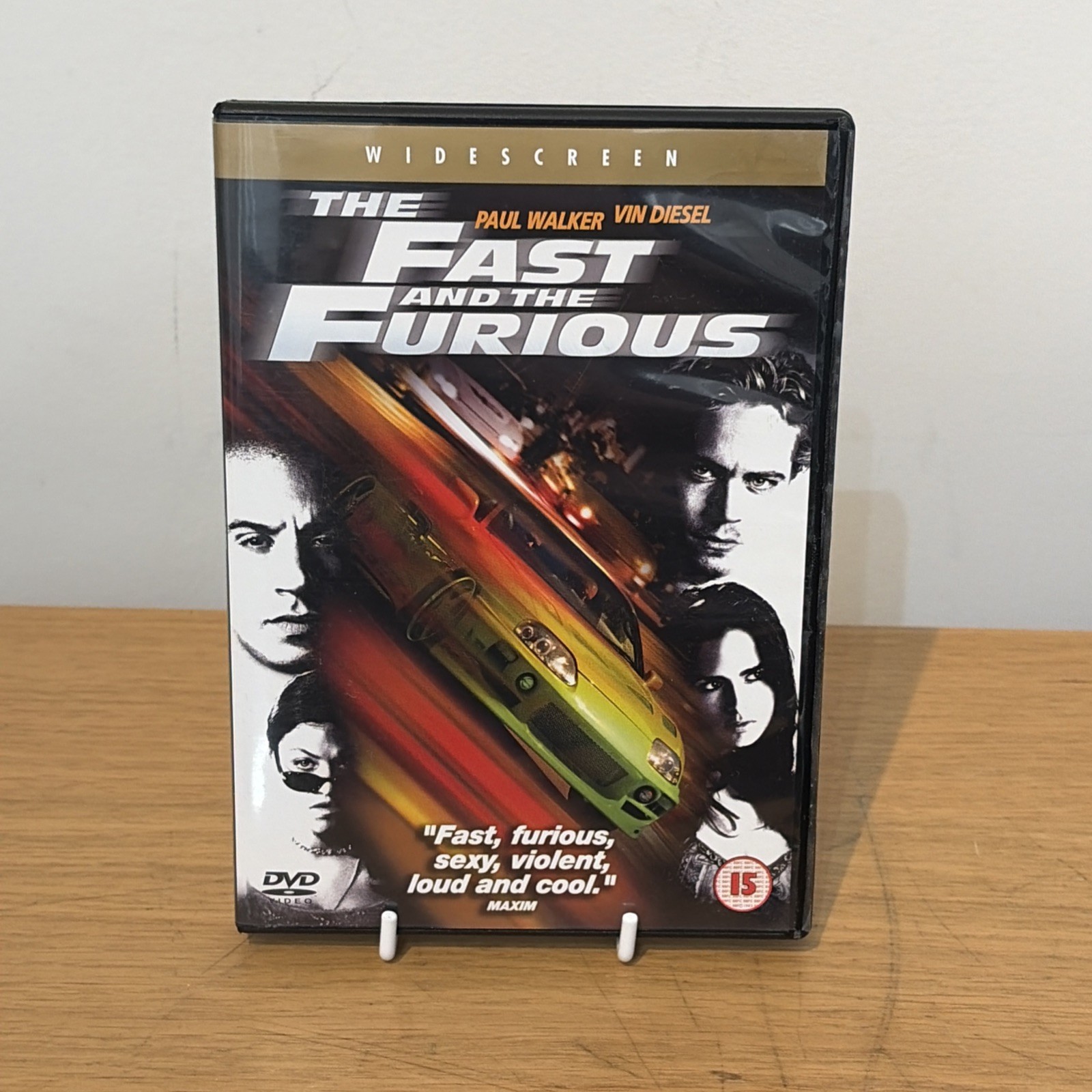 The Fast and the Furious DVD (2002) Paul Walker