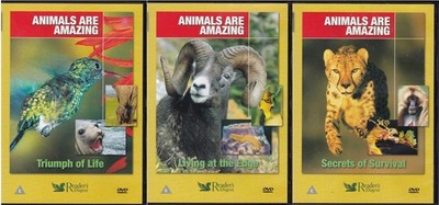 ANIMALS ARE AMAZING Reader's Digest 3 DVD Set