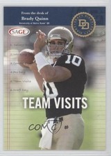 2007 SAGE Hit Draft Diary Brady Quinn #BQ-5 0j0