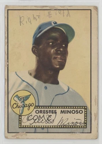 1952 Topps Minnie Minoso #195 Rookie RC HOF