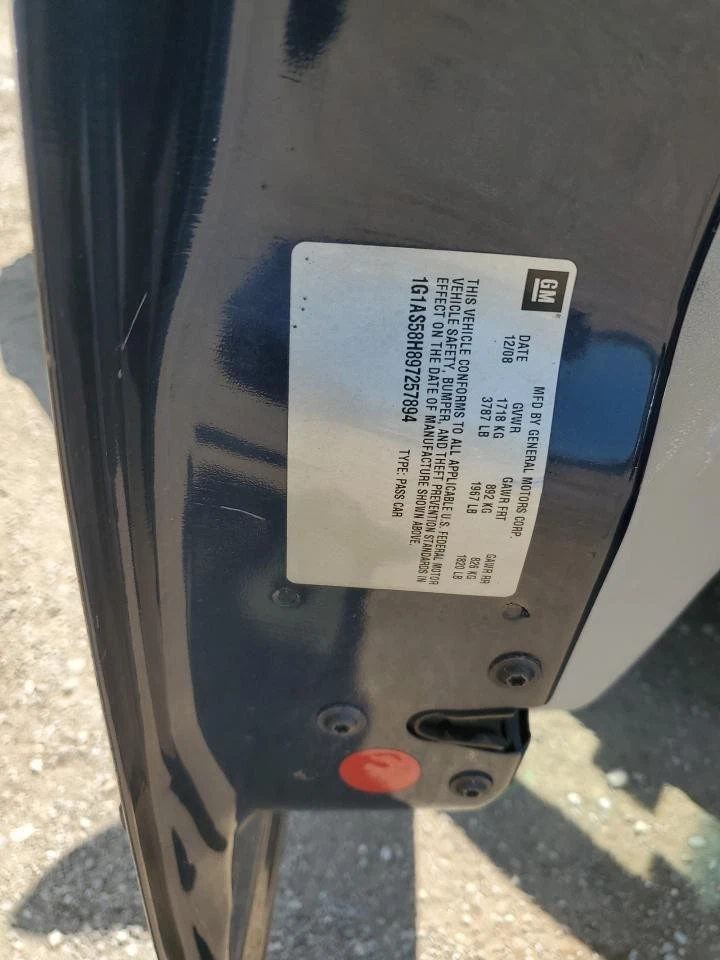 Used Front Center Interior Rear View Mirror fits: 2009 Chevrolet Cobalt Front Ce - Image 2 of 4