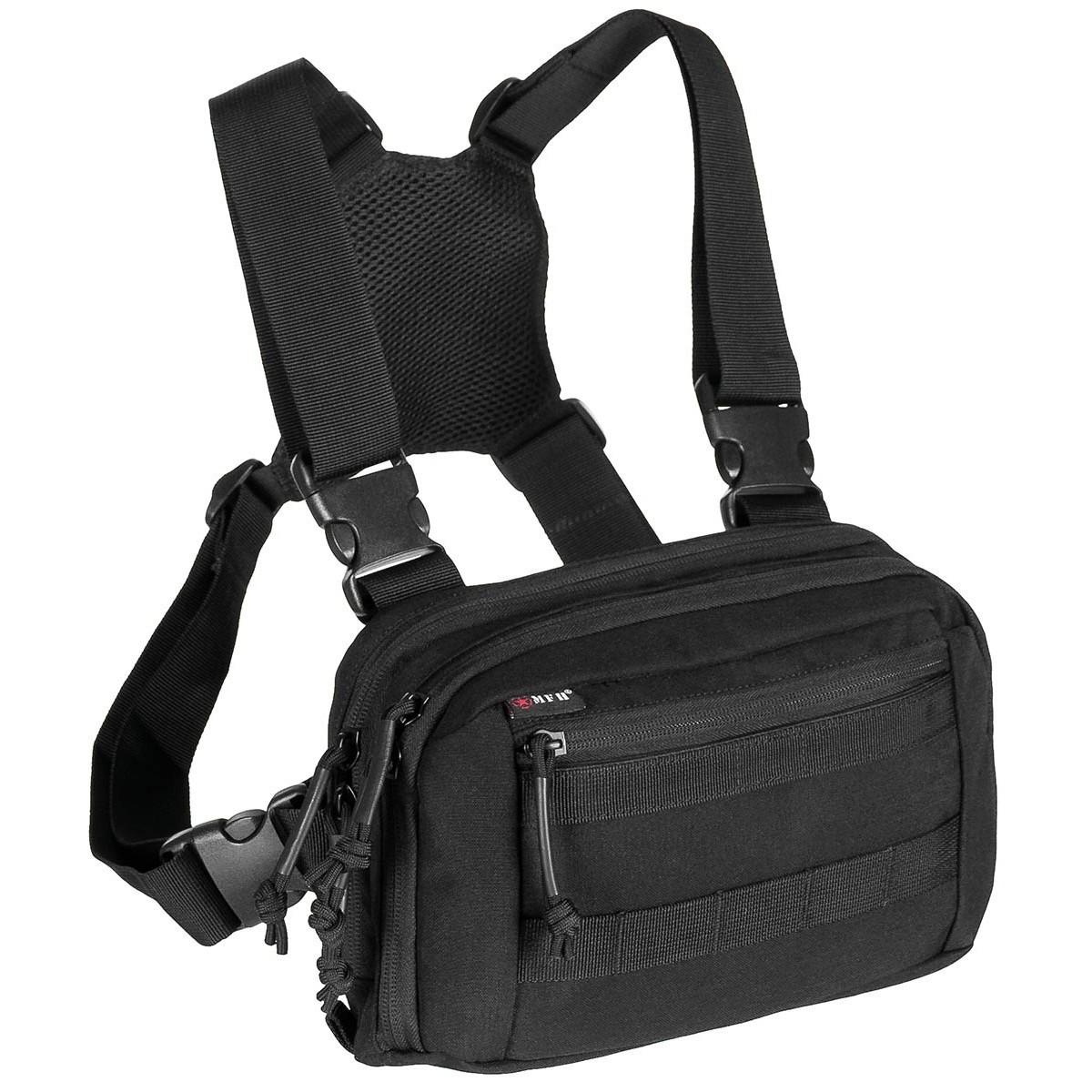 Fox Chest Pack Recon Outdoor Backpack Black