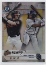 2018 Bowman Draft Recommended Viewing Refractor Xavier Edwards Cadyn Grenier 6o3