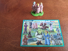 &Uuml;-Ei Shrek der Dritte D 2007 Schweinchen + BPZ.
