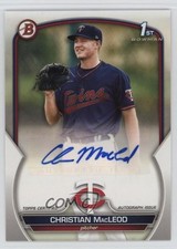 2023 Bowman Paper Prospect Auto Christian Macleod #PPA-CMD Auto 0af3
