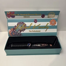 Head Kandy The Perfectionist Ceramic Heated Round Brush 32mm BLACK  In Box