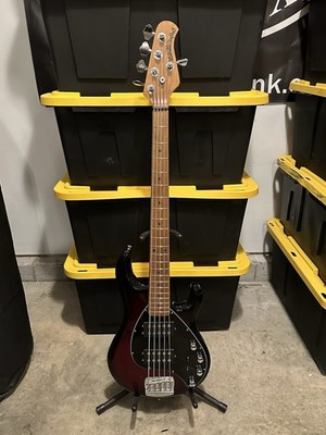 Ernie Ball Music Man Stingray Special 5 HH special Bass Guitar Burnt Apple