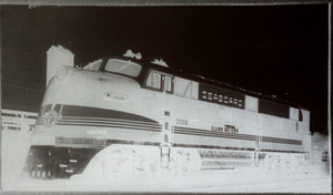 SEABOARD COAST LINE SILVER METEOR #3006 NEGATIVE