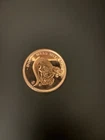 1 oz Don't Mess with Me Alligator Round .999 Pure Fine Copper BU