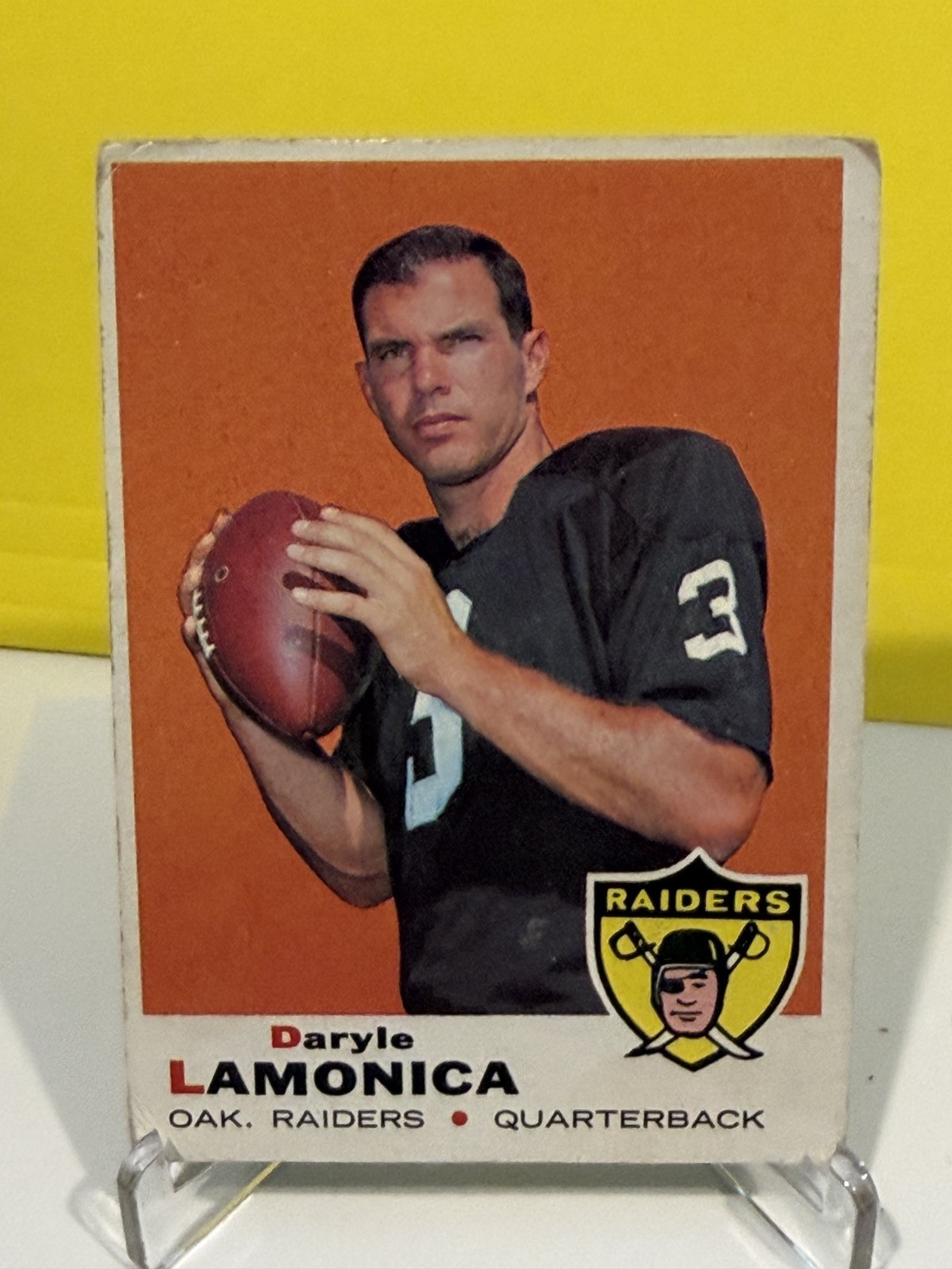 1969 Topps - Daryle Lamonica #263 Oakland Raiders VG